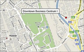 Downtown Business Centrum I - lokalita