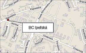 BC Ipeľská - lokalita