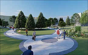 Revitalizácia Katkinho Parku Vizualizácia