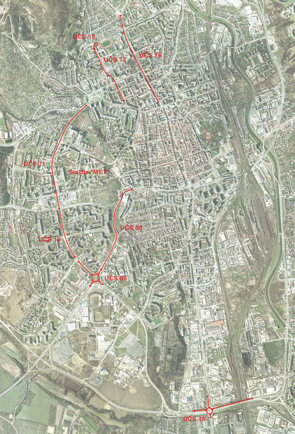 Modernizácia električkových tratí MET v meste Košice