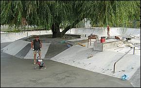 Betonový skatepark Košice