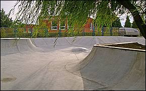 Betonový skatepark Košice