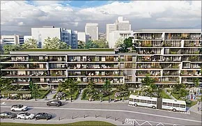 Rezidencia Čížik Košice Vizualizácia