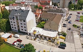 Projekt Corner House Košice - výstavba