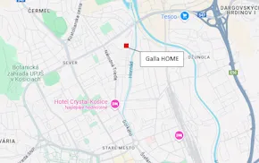 Galla Home Košice - Lokalita