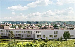 Projekt terasové byty Herberia Košice Košice