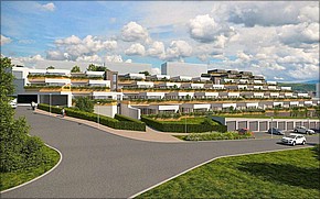 Projekt terasové byty Herberia Košice Košice