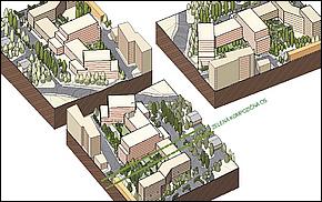 Vizualizácia - Internáty a štartovacie byty v Košiciach