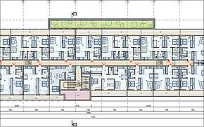 Bytový dom s polyfunkciou KLAS Košice Vizualizácia