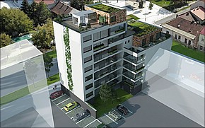 KZC Residence Košice Vizualizácia