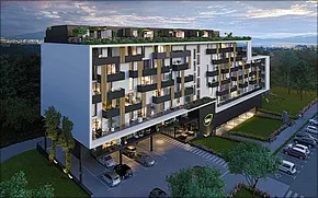 Rezidencia Podhradová Košice - Vizualizácia