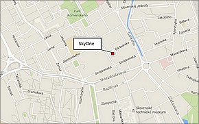 SkyOne - Bytový dom Garbiarska - lokalita